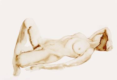 Original Figurative Body Drawings by Lucy Besson