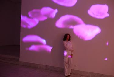 Crucially Important Disposition of Fluorescent Pink Rose Petals in Time and Space thumb
