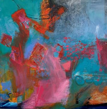 Original Abstract Mixed Media by Beth Cartland