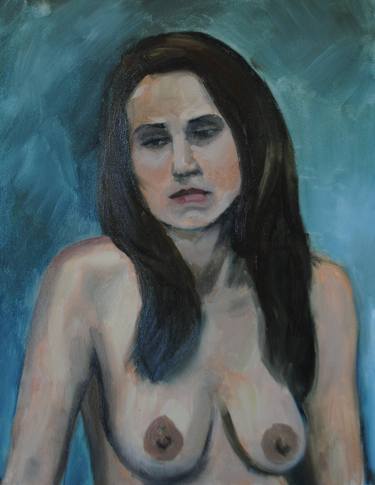 Original Figurative Nude Paintings by sylvia cordeiro