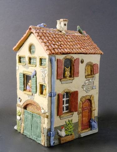 Original Figurative Home Sculpture by ReneeLaure Moniot Stornaiuolo