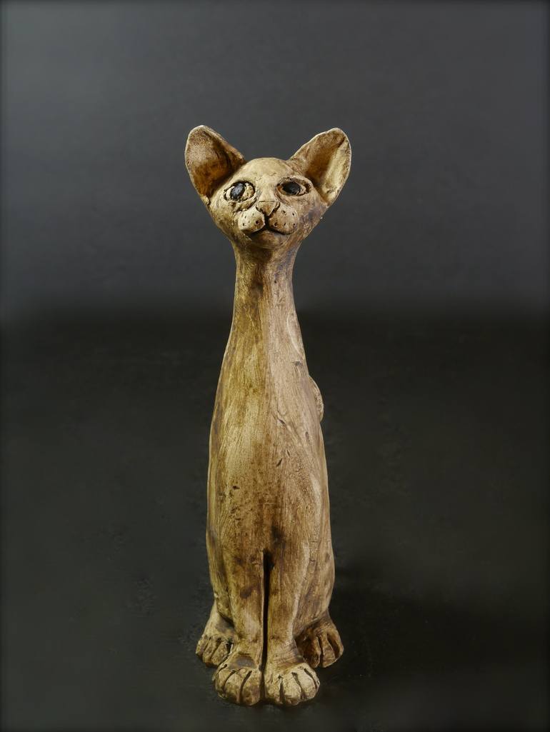 Print of Cats Sculpture by ReneeLaure Moniot Stornaiuolo
