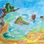 coastlines in basque country by maansi jain