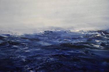 Print of Expressionism Seascape Paintings by Geoff Winckle