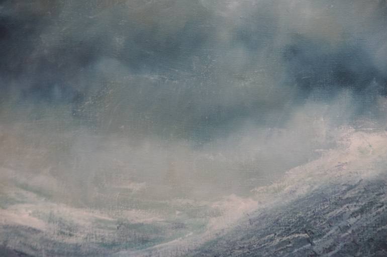 Original Impressionism Seascape Painting by Geoff Winckle