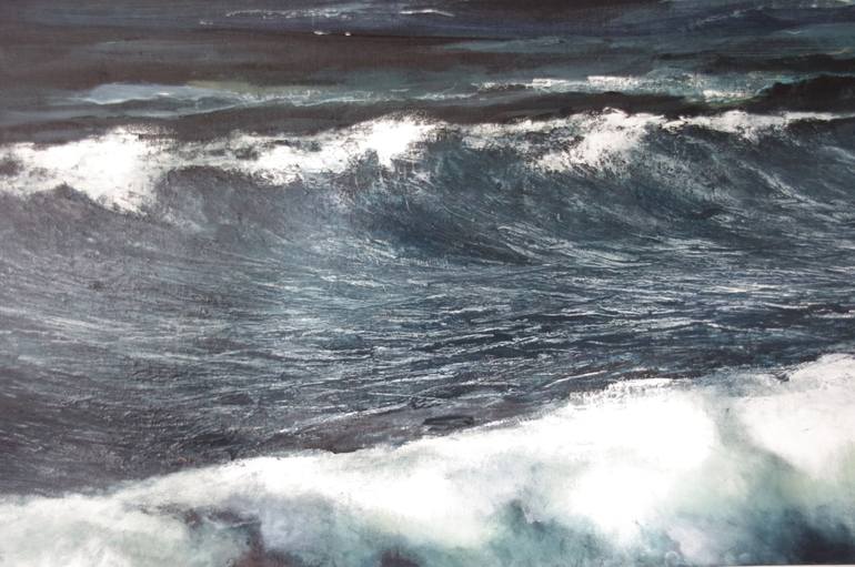 Original Seascape Painting by Geoff Winckle