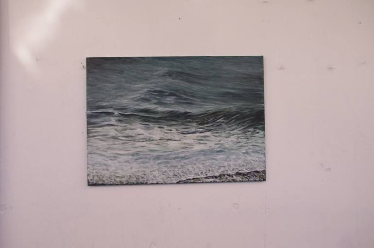 Original Impressionism Seascape Painting by Geoff Winckle