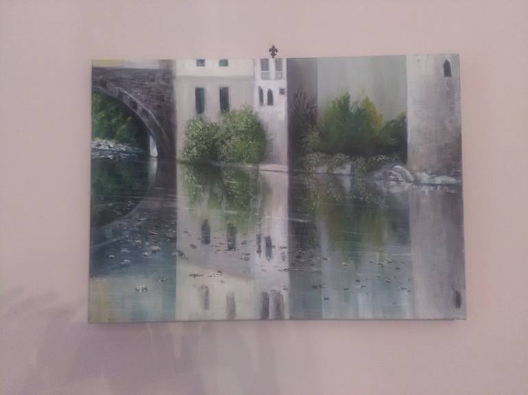 Original Impressionism Landscape Painting by Geoff Winckle