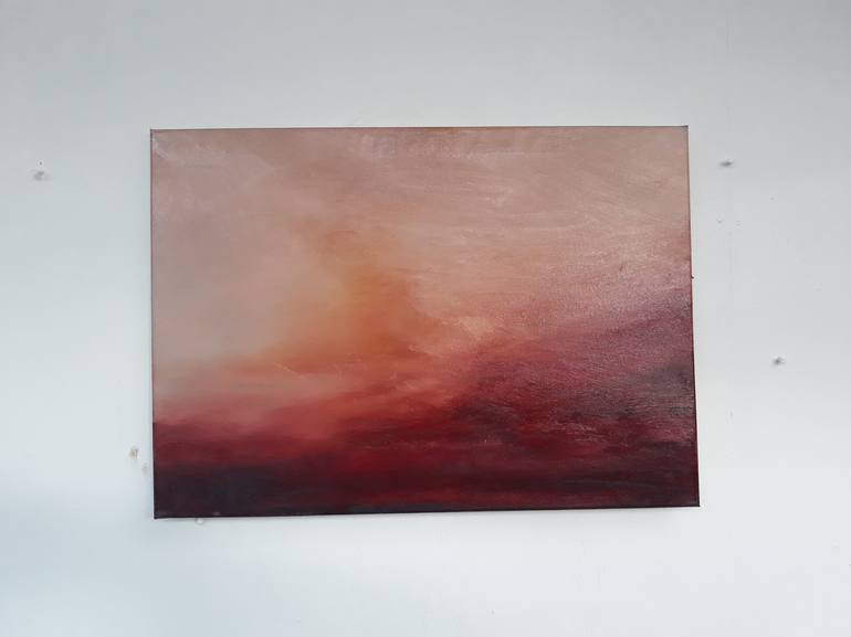 Original Abstract Landscape Painting by Geoff Winckle