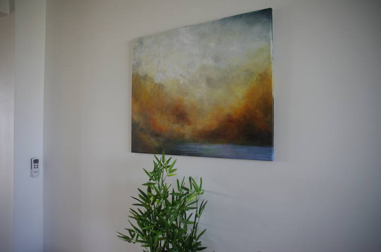 Original Abstract Painting by Geoff Winckle