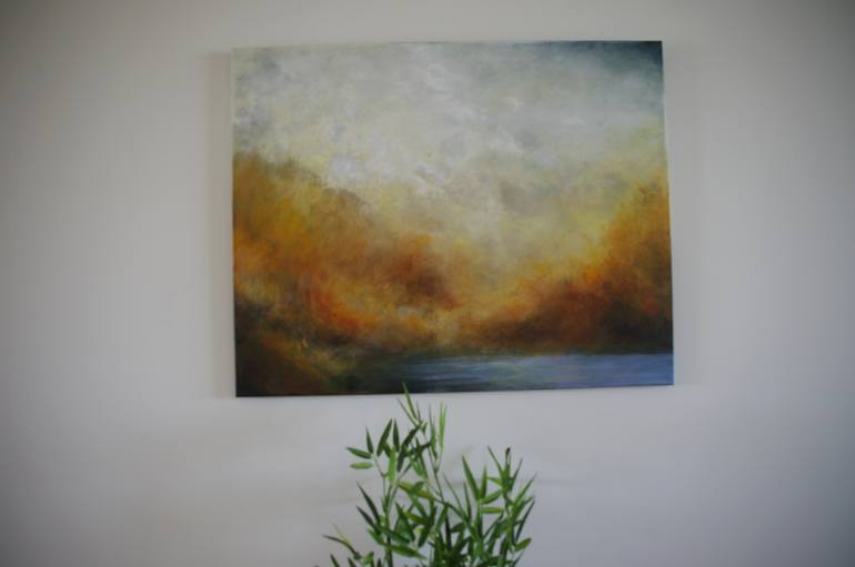 Original Abstract Painting by Geoff Winckle