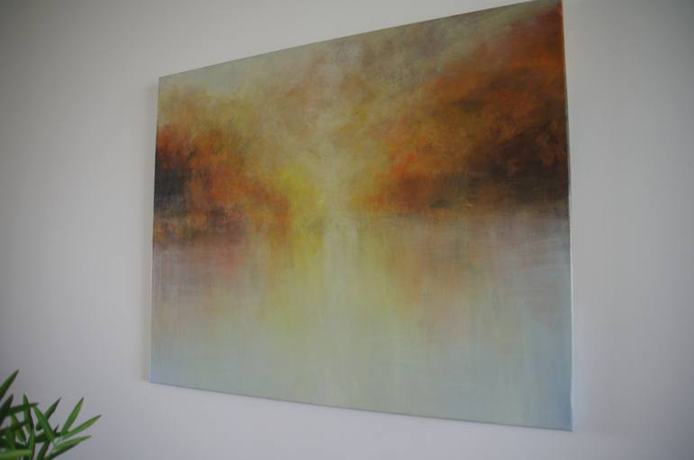 Original Abstract Painting by Geoff Winckle