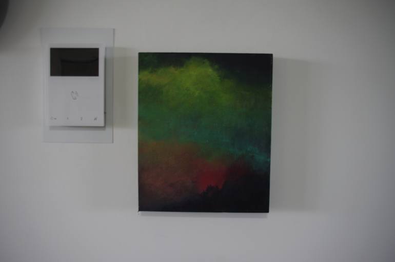 Original Abstract Painting by Geoff Winckle