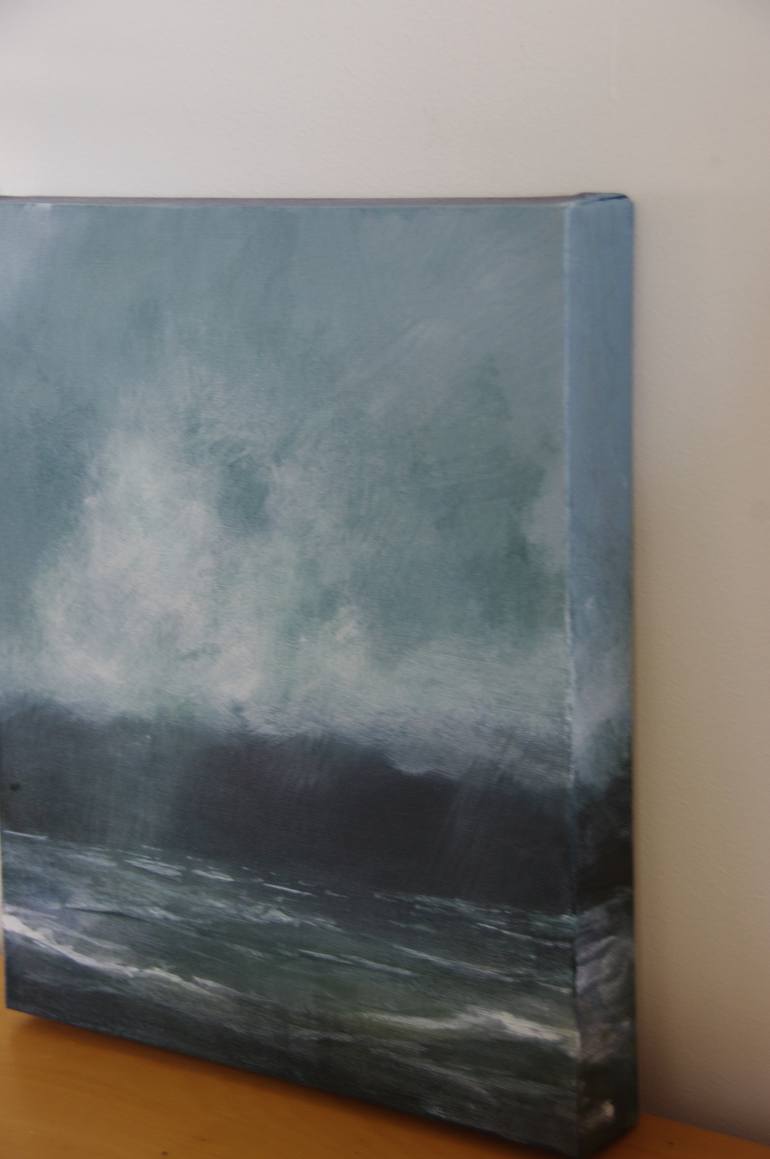 Original Expressionism Seascape Painting by Geoff Winckle