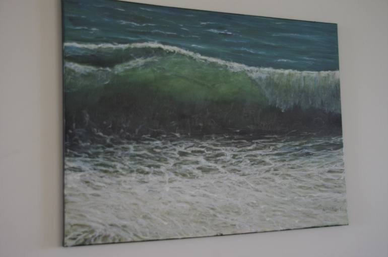 Original Realism Seascape Painting by Geoff Winckle