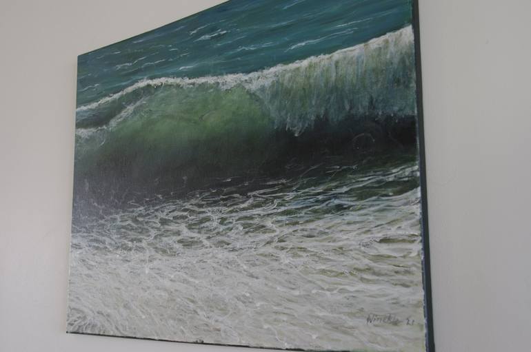 Original Realism Seascape Painting by Geoff Winckle