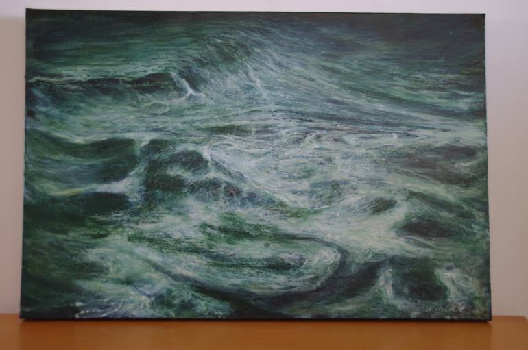 Original Seascape Painting by Geoff Winckle