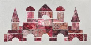 Original Romanticism Architecture Mixed Media by Michael Mathews