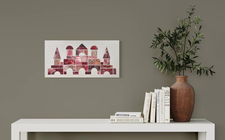 Original Romanticism Architecture Mixed Media by Michael Mathews