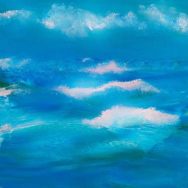 Original Realism Seascape Painting by Ziggs edward