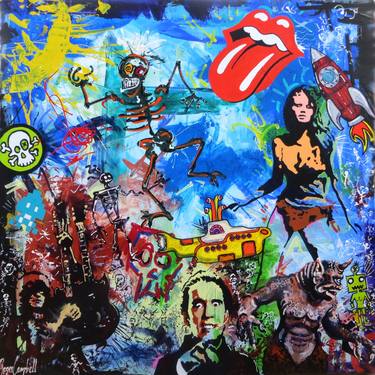 Print of Popular culture Paintings by Roger Campbell