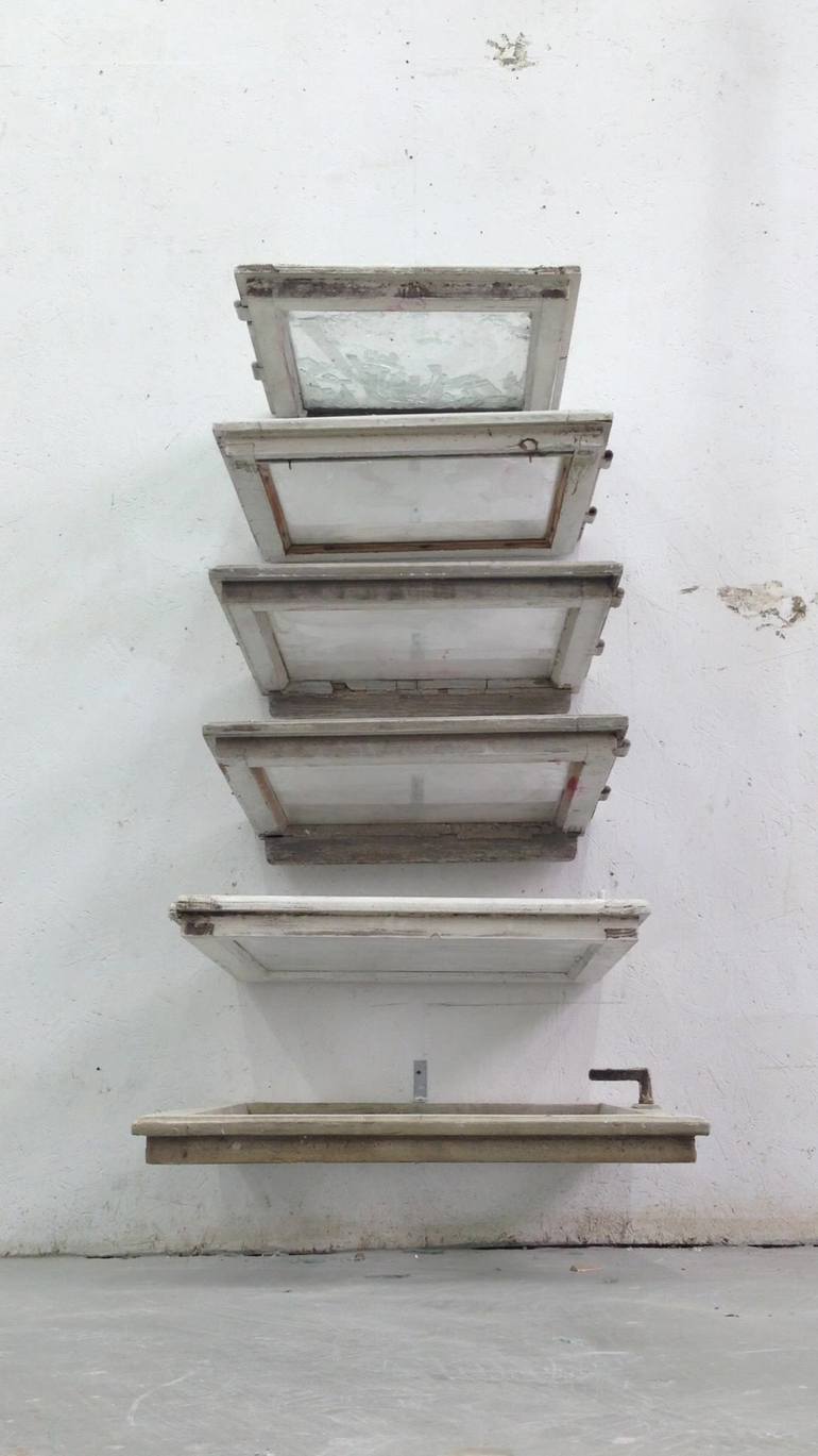 Original Conceptual Abstract Installation by Tripon Raul