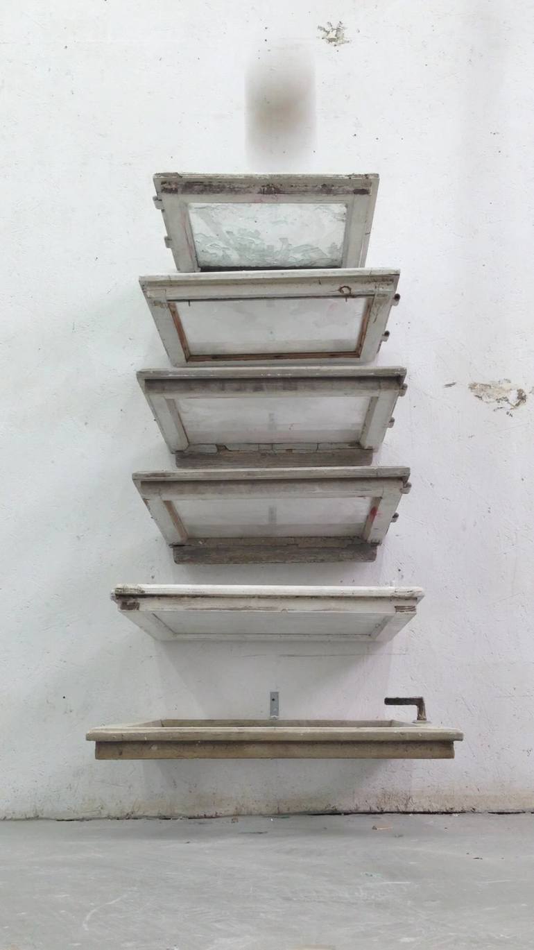 Original Conceptual Abstract Installation by Tripon Raul