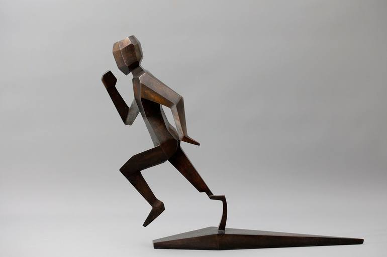 Original 3d Sculpture Sport Sculpture by Jacob Chandler