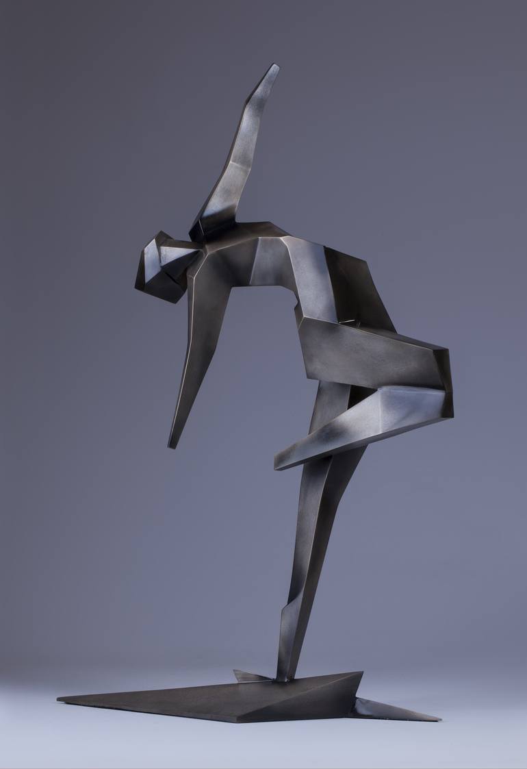 Original Abstract Performing Arts Sculpture by Jacob Chandler