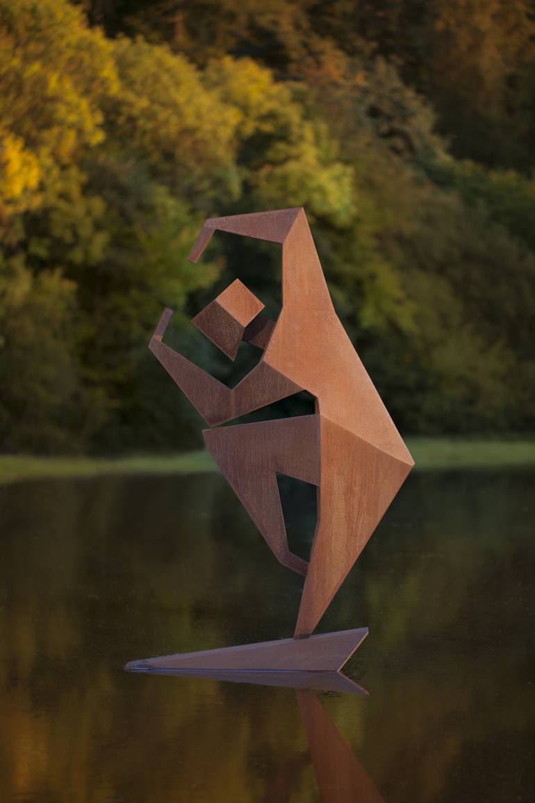 Original Abstract Performing Arts Sculpture by Jacob Chandler