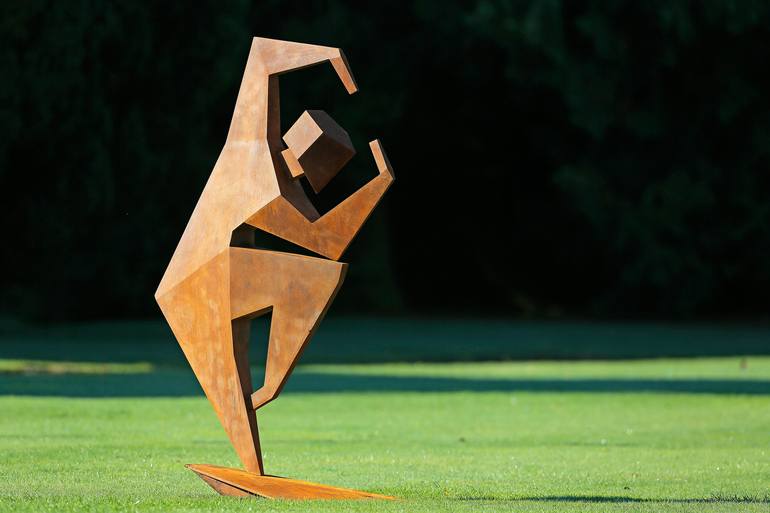Original Abstract Performing Arts Sculpture by Jacob Chandler