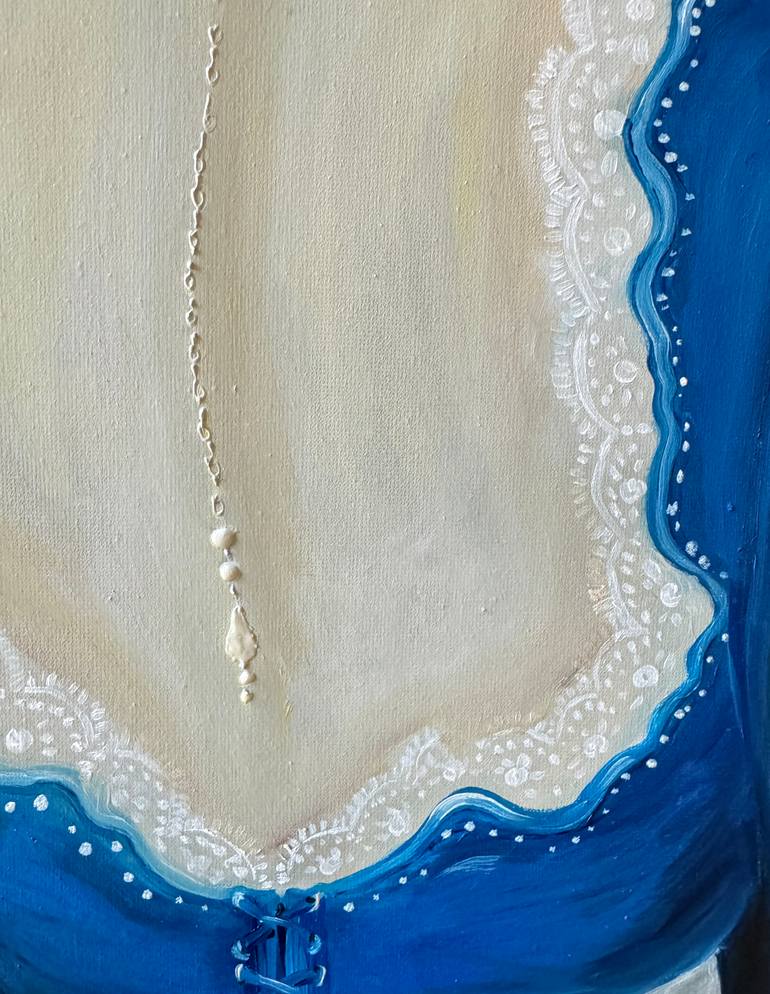 Original Figurative Women Painting by Krystyna Jaszke