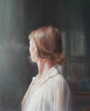 Original Figurative People Painting by Anna Madia
