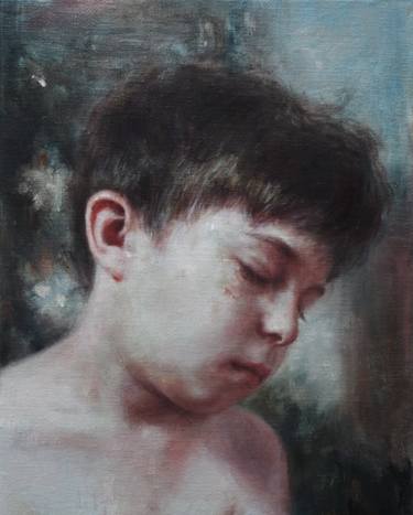 Original Figurative People Painting by Anna Madia