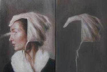 Print of Figurative Women Paintings by Anna Madia