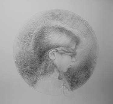 Original Figurative Portrait Drawings by Anna Madia