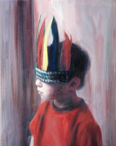 Print of Portraiture Children Paintings by Anna Madia