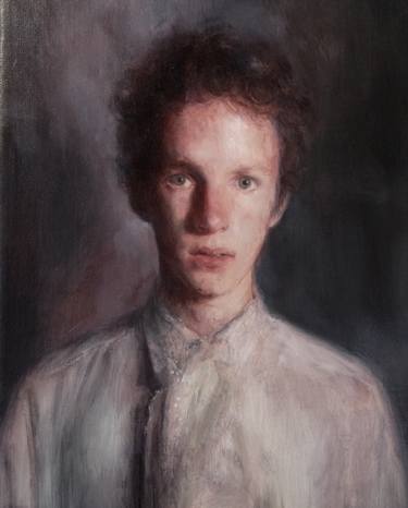 Saatchi Art Artist Anna Madia; Painting, “Portrait of boy” #art