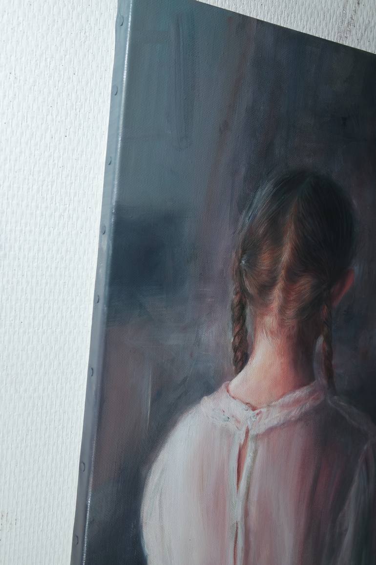 Original Portraiture People Painting by Anna Madia