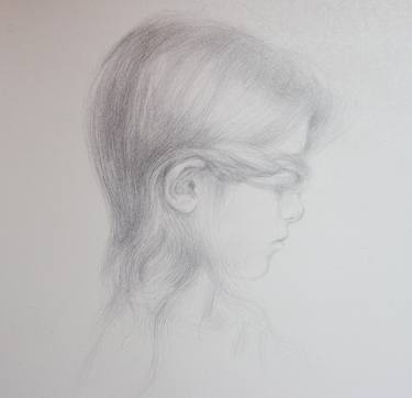 Original Fine Art Portrait Drawings by Anna Madia