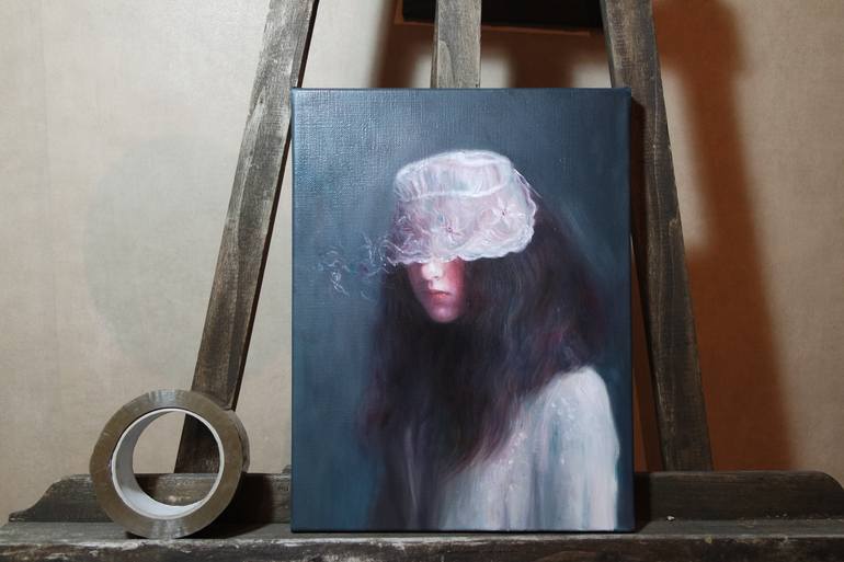 Original Figurative People Painting by Anna Madia