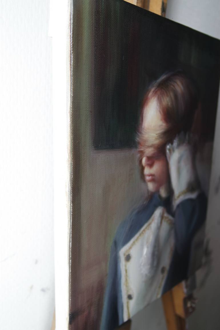 Original Figurative People Painting by Anna Madia