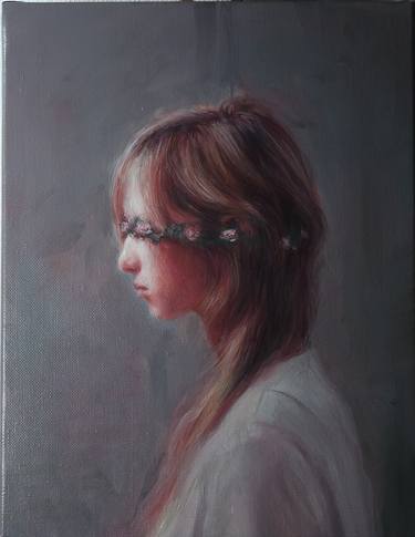 Print of Figurative Portrait Paintings by Anna Madia