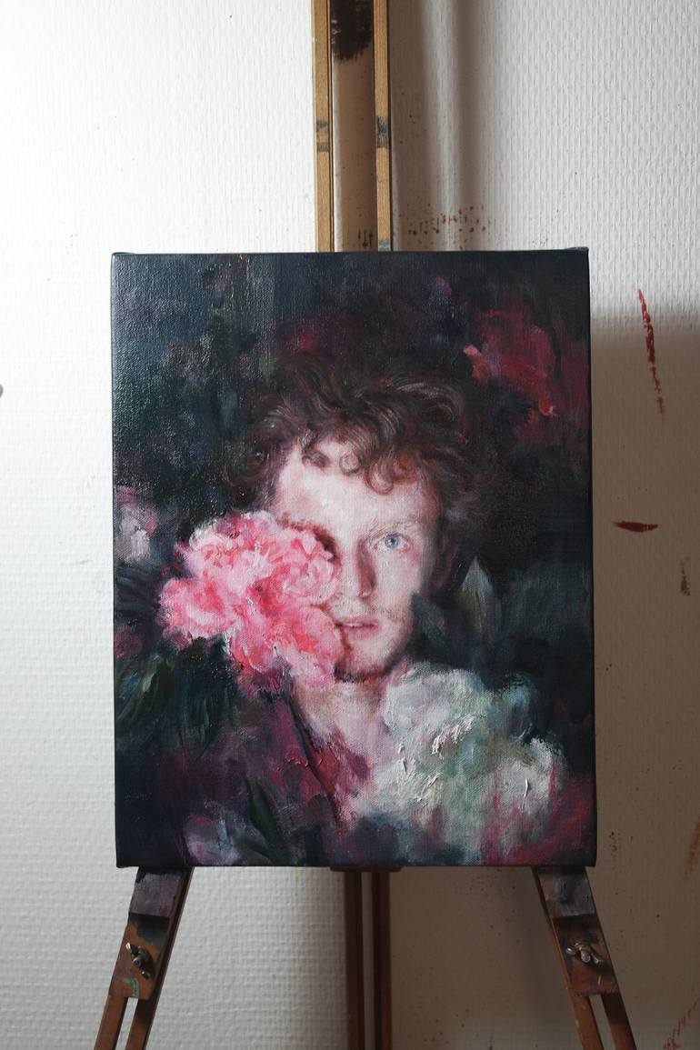 Original Figurative People Painting by Anna Madia