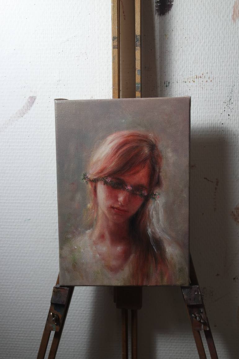 Original Portraiture Portrait Painting by Anna Madia