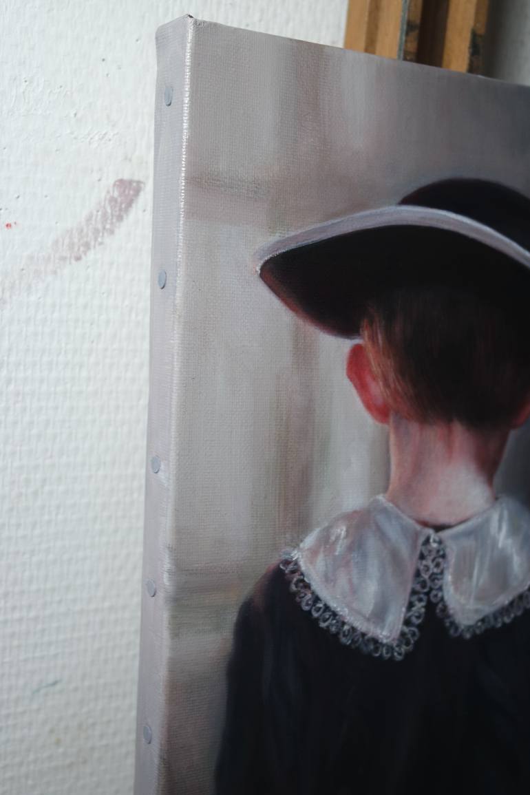 Original Figurative People Painting by Anna Madia