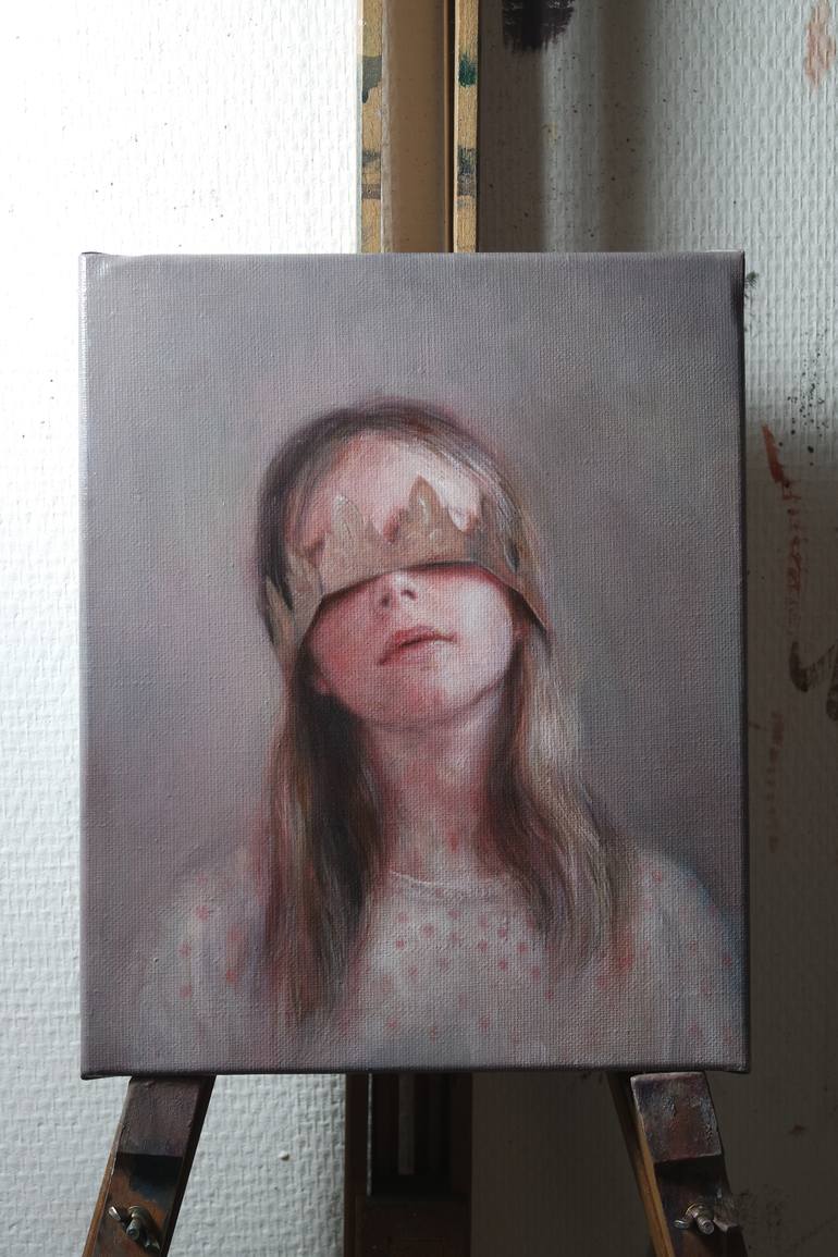 Original Portrait Painting by Anna Madia