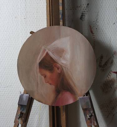 Print of Figurative Portrait Paintings by Anna Madia