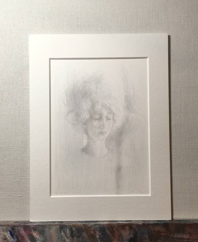 Original Figurative Portrait Drawing by Anna Madia