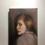 Painting on show until the end of February.
Framed.
Portrait of Ombeline, oil on linen.
This artwork is ready to hang.